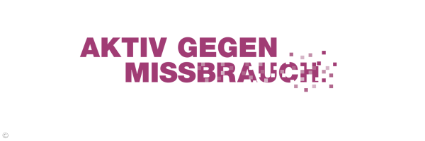 Banner: Aktiv gegen Missbrauch
