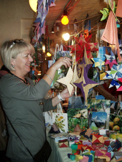 Selbstgebastelter Weihnachtsschmuck