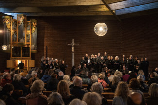 Die Kantorei musiziert in der Kreuzkirche vor Publikum