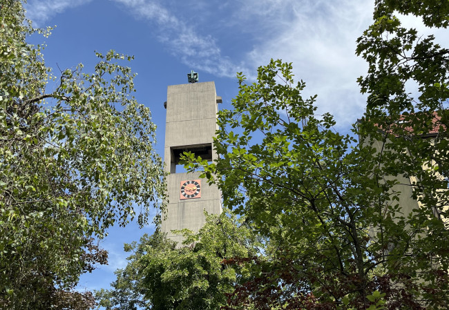 Kirchturm der Kreuzkirche