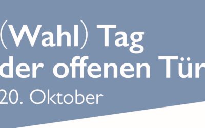 (Wahl) Tag der offenen Tür am 20. Oktober